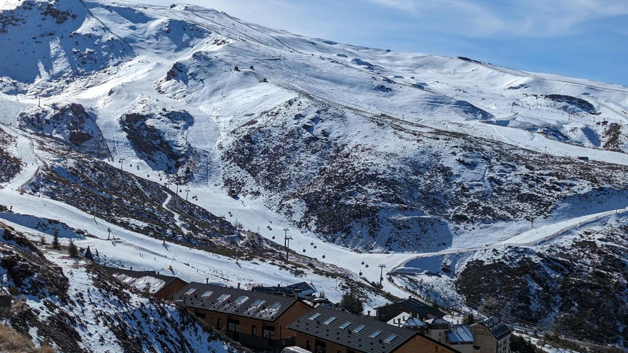Apartamento Nievesol Con 2 Parking Y Wifi Sierra Nevada Exterior foto